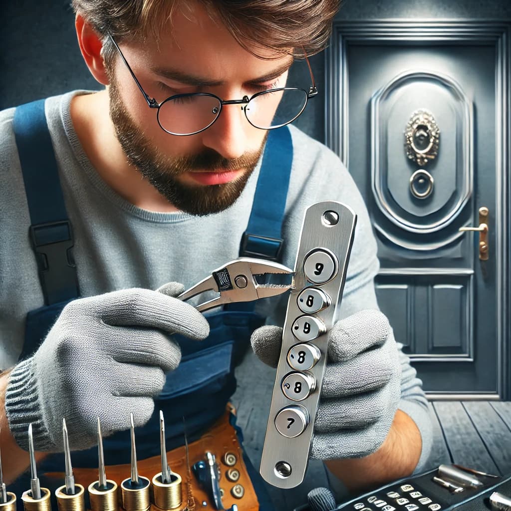 Automobile Door Lock Opening